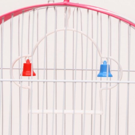 A cage for a poultry compiled BD-1/3C, 30 x 23 x 39 cm, pink-4