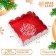 Cookie box, confectionery packaging, "miracles time", 12 x 12 x 3 cm, new year