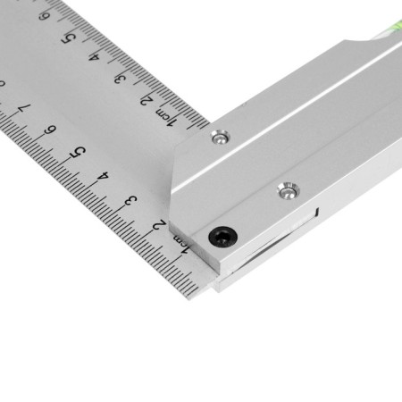 Aluminum square with tundra level, 300 mm-4
