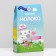 Dry milk CSM GOST 26% fat, solid, packaging, 200 g
