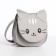 Baby bag on magnet, gray color
