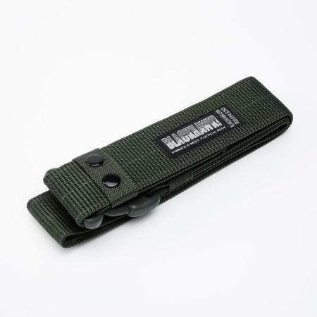 Tactical belt, 125 cm, width 5.5 cm, plastic buckle, khaki-5