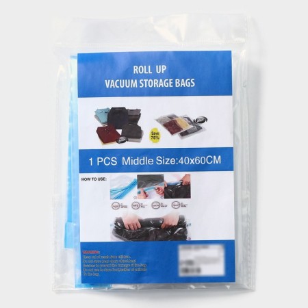 Vacuum bag twisting road 40 × 60 cm, color mix-5