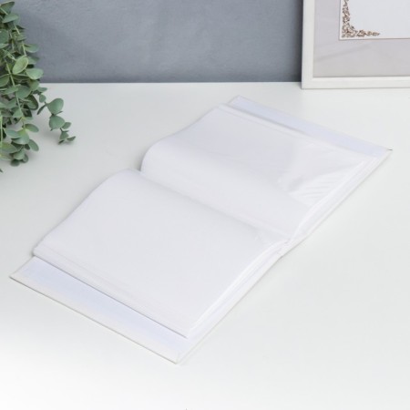 Photo album in 100 photos 15x21 cm. "White classic"-2