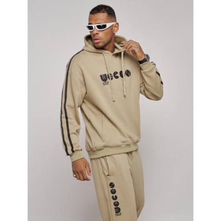 Sports suit men's, size 48, beige color-6