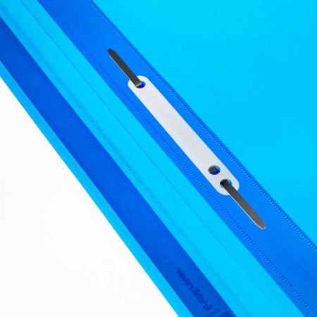 A4 180 μm folder, Erichkrause "Diamond Total Blue", with embossing, transparent top, blue-3