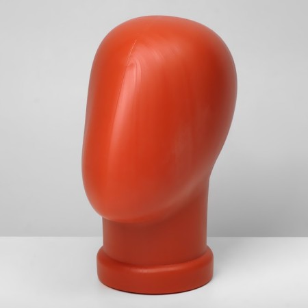 Head without face, orange color-1