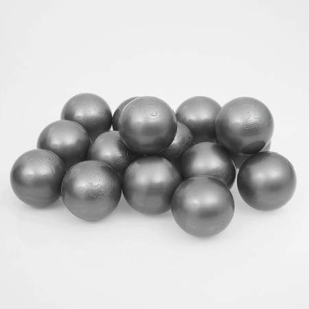 A set of balls for a dry pool 500 pcs, color: silver-3