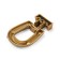 Cappio Earring, aluminum, gold-color pen.