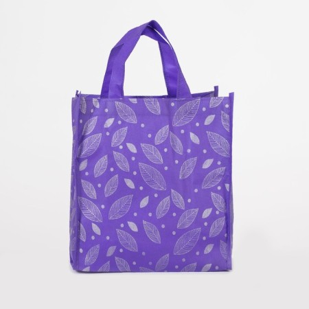 Household bag, department without lightning, purple color-1