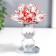 Souvenir glass "Lotus on the pedestal" rotates 10.5x8.5x8.5 cm
