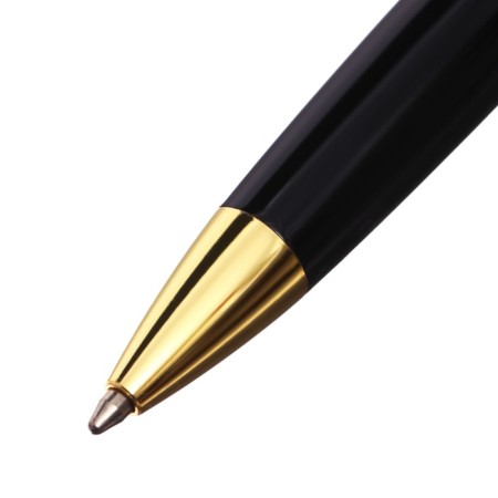 Gift Hell ball in the leatherette case is a rotary pb body Black/gold-2