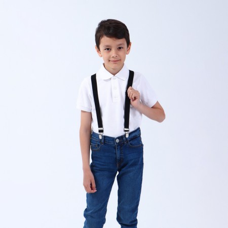 Buildings are children, width 2 cm, black color