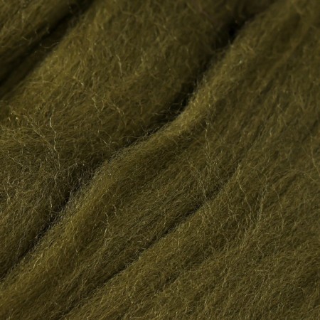 Fasting wool 100% thin wool 50g (13-dark olive)-2