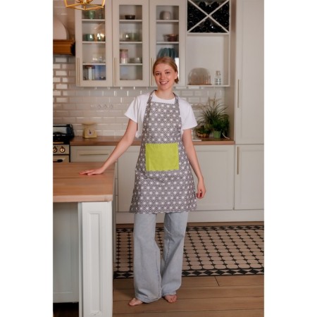 Apron Stellar Grey, size 60x80 cm