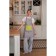 Apron Stellar Grey, size 60x80 cm