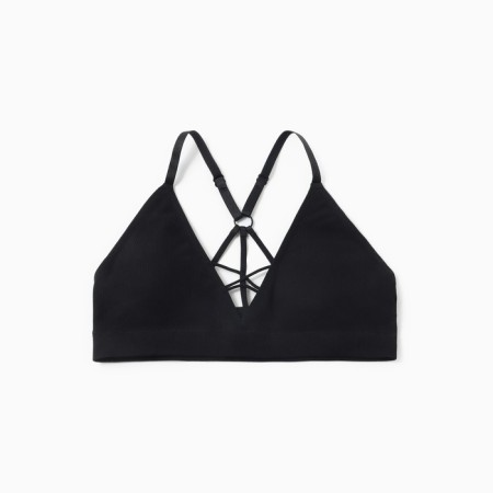 Bustier female, black color, size 46 (m)