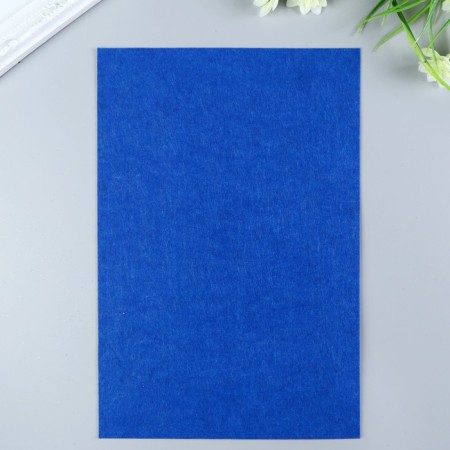 Hard felt 1 mm 20x30 cm blue