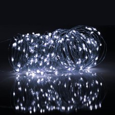 Садовый светодиодный светильник ФАZА, SLR-G03-100W, нить, 100LED, солнечная батарея