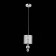 Suspension EVOLUCE. Sle107103-01. Pazione. 1x40 W, E27, 14x14x26 cm, chromium color