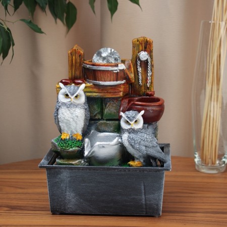 Foundan "Family of Gray Filin on Stones" 28x21 cm (with backlight)