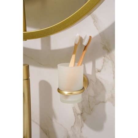 A glass glass glass with a Stölz Bacic Stolz holder, Bronze series-1