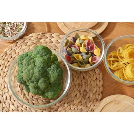 Smart Solutions baking and storage container, with bamboo cover, 950 ml-3