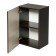 Cabinet of hinged B400 Malva, 400x290x626, wenge/Loodo