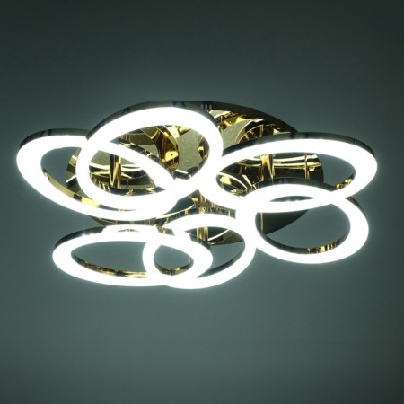 Causteen with PDU "Mons" 6xled 285W 3000-6000k gold 97x97x15 cm-2