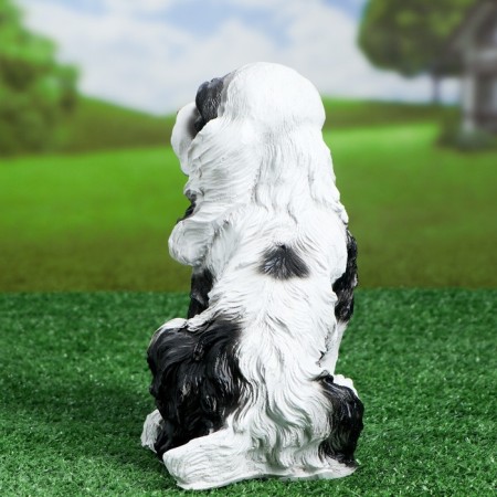 Piggy bank "Russian spaniel" 15x20x26cm-6