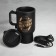 Thermal circle to the cigarette lighter “Real Man”, 450 ml, retains the heat of 3 hours