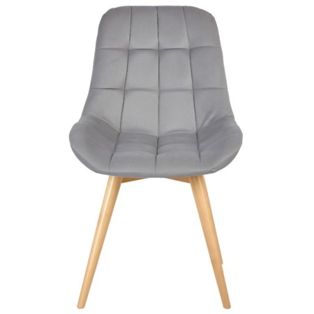 Dining stool Polini Home Verona SD, color light-gray-natural-2
