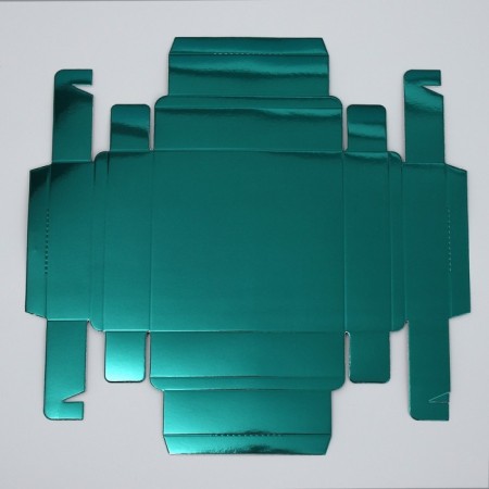 Box for sweets, confectionery packaging, 9 cells, “Emerald”, 14.7 x 14.7 x 3.5 cm-6