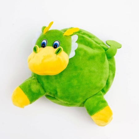 Wallet "Dragon", 8 cm, green color