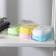 Plastic soap dish, 11 × 7.5 × 4 cm, color mix