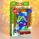 Set for creativity. Stained-glass picture and engraving-postcard "Helpers of Santa Claus"