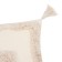 Decorative pillowcase "Ethel" BOHO, 45x45 cm, milk color, 100% cotton