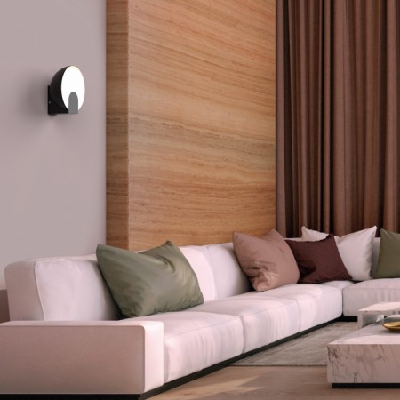 Bra Mantra Oculo, LED, 5W, 400LM, 3000K, 200x108x210 mm, black color-1
