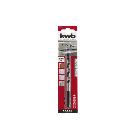 Kwb Rocker HM, 10x140 mm, hexagonal shank drill-1