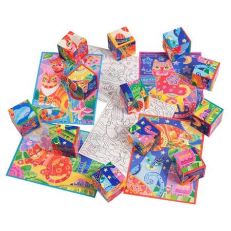 Set. The average package with IQ games for the development of non-standard thinking (3-6 years). With a pyramid-2