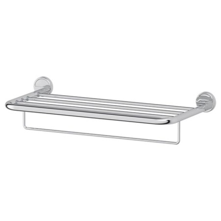 Shelf for towels with a barbell, width 60 cm, chrome