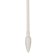 Cotton sticks 10 pcs., Individual. Packaging., Top - spiral | sharp, cotton/paper