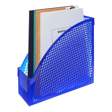 Paper tray Vertical Calligrata "Office Class" for Papers, Blue-6