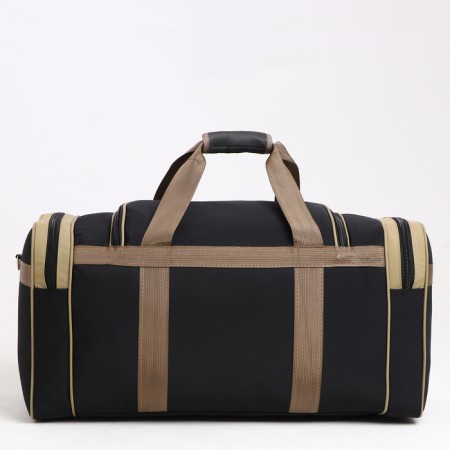 Road bag with lightning, long belt, black color-1
