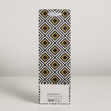 Laminated package for a bottle, 12 x 9 x 36 cm-1