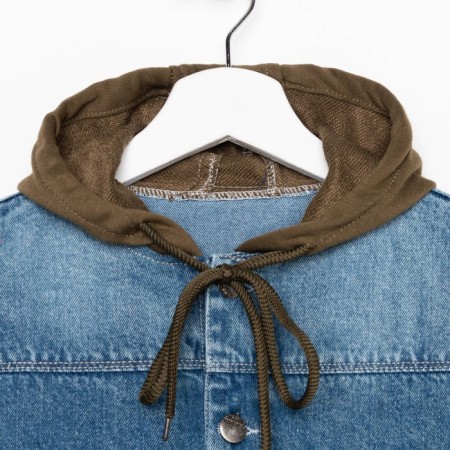 Denim jacket for a boy, blue color, height 104 cm-1