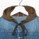 Denim jacket for a boy, blue color, height 104 cm
