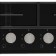 Krona Hagel 45 BL W, gas, 3 burners, black