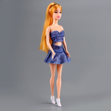 Socks for dolls, white color-1