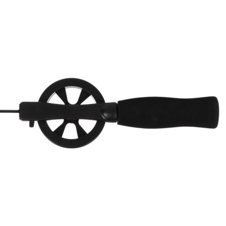 Winter fishing rod, neoprene handle, directing fishing lines, red, HFB-16F-2